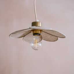 Graham and Green Winged Fabric Ceiling Light - thumbnail 3