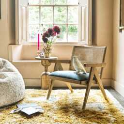 Graham and Green Elodie Midnight Velvet Armchair