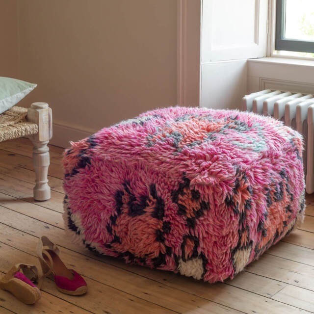 Graham and Green Myla Pouffe - image 1