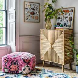 Graham and Green Myla Pouffe - thumbnail 2