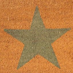 Graham and Green Small Rosemary Star Doormat - thumbnail 2