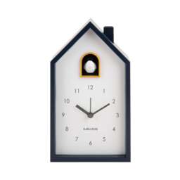 Graham and Green Alarm Cuckoo Clock - Dark Blue - thumbnail 2
