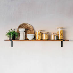 Graham and Green Recycled Wood Shelf 120cm - thumbnail 1