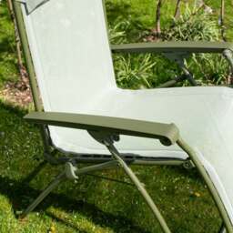Graham and Green Moss Green Reclining Garden Chair - thumbnail 3