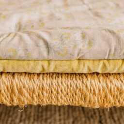 Graham and Green Amelia Hand-Block Printed Day Bed Mattress - thumbnail 4