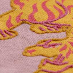 Graham and Green Pink Tiger Rug - 120 x 180cm - thumbnail 4