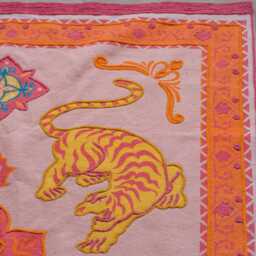 Graham and Green Pink Tiger Rug - 120 x 180cm - thumbnail 2