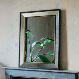 Graham and Green Phillipe Small Antiqued Mirror - thumbnail 3