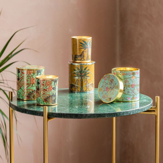 Graham and Green Fico D'India Decorated Candle - image 1