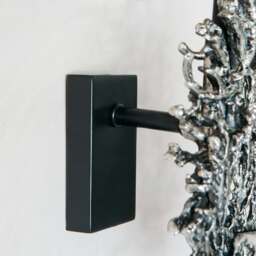 Graham and Green Antique Nickel Coral Wall Light - thumbnail 4
