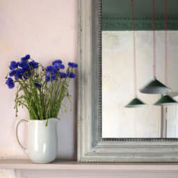 Graham and Green Charlie Small Grey Beaded Mirror - thumbnail 6