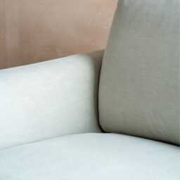 Graham and Green Maribel Oat Linen Armchair - thumbnail 4