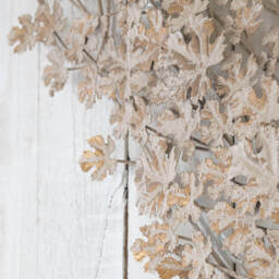 Graham and Green White and Gold Leaves Wall Light - thumbnail 3