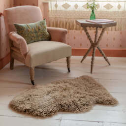 Graham and Green Butterscotch Long Curly Single Sheepskin - thumbnail 3
