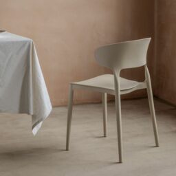 Graham and Green Gibson Grey Dining Chair - thumbnail 4