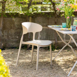 Graham and Green Gibson Grey Dining Chair