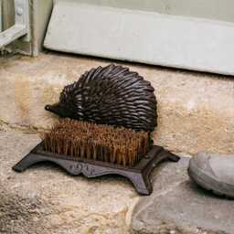 Graham and Green Hedgehog Boot Brush