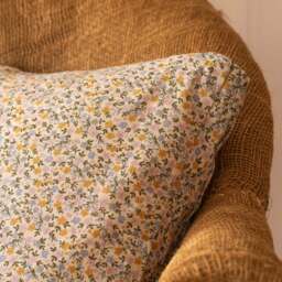 Graham and Green Multi-Colour Floral Square Cushion - thumbnail 3