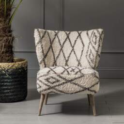 Graham and Green Mina Printed Chair - thumbnail 3