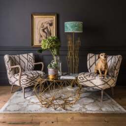 Graham and Green Mina Printed Chair - thumbnail 6