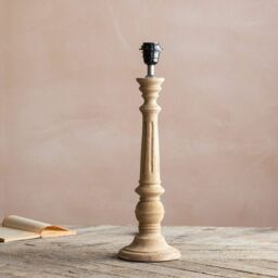 Graham and Green Morley Wooden Table Lamp - thumbnail 3