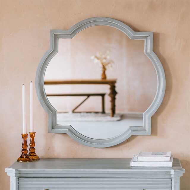 Graham and Green Leonor Wooden Wall Mirror - image 1