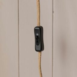 Graham and Green Natural Woven Bamboo Wall Light Large - thumbnail 4