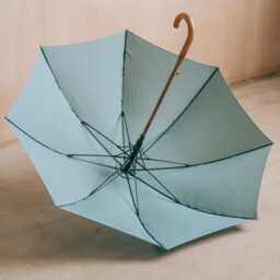 Graham and Green Turquoise Long Umbrella
