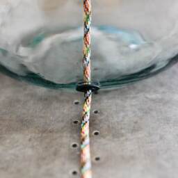 Graham and Green Extra Large Round Clear Glass Lamp - thumbnail 3
