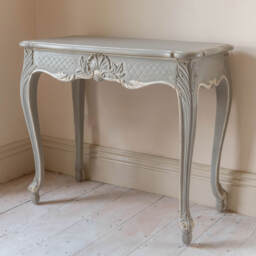 Graham and Green Celine Grey Dressing Table - thumbnail 2