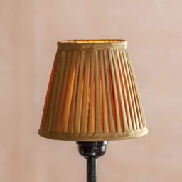 Graham and Green Gold Pleated Lamp Shade - thumbnail 2