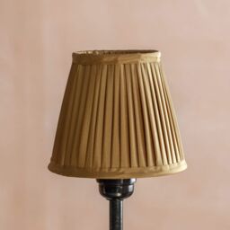 Graham and Green Gold Pleated Lamp Shade - thumbnail 1