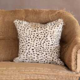 Graham and Green Leopard Print Cushion - thumbnail 1