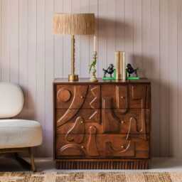 Graham and Green Jesse Three Drawer Chest of Drawers - thumbnail 3