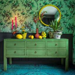 Graham and Green Leshan Jade Six Drawer Sideboard - thumbnail 1