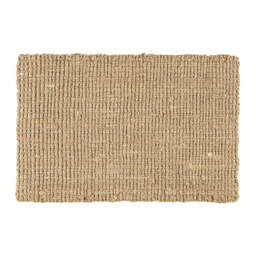 Graham and Green Natural Jute Doormat with Rubber Backing - thumbnail 2