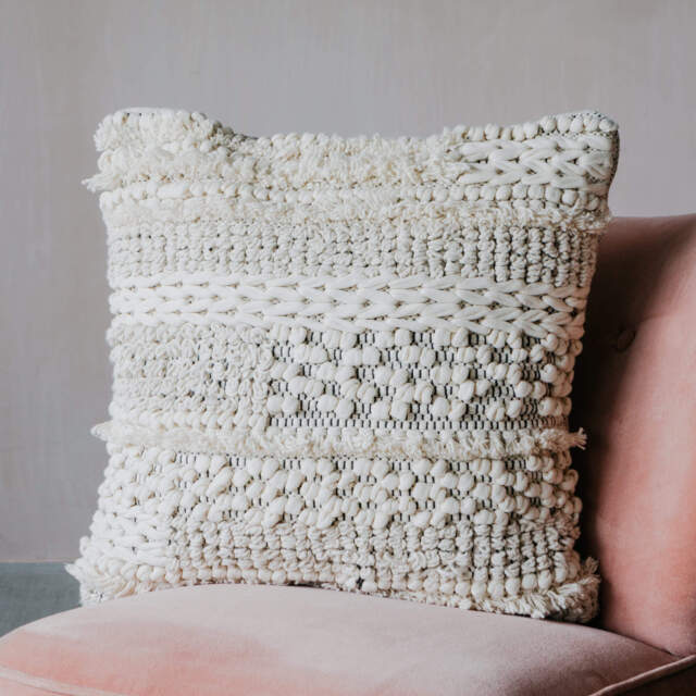 Graham and Green Orla Bobble Cushion - image 1