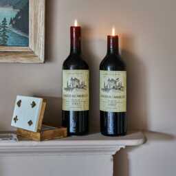 Chateau Wine Bottle Candle - thumbnail 1
