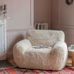 Graham and Green Yeti Taupe Chair - thumbnail 1