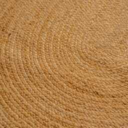 Graham and Green Oval Natural Jute Rug - 180 x 120cm - thumbnail 3