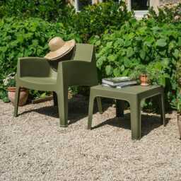 Graham and Green Hansen Green Outdoor Chair