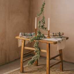 Graham and Green Frosted Mini Pinecone Christmas Garland