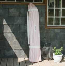 Graham and Green Salcombe Pink Stripe Parasol - thumbnail 6