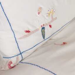 Graham and Green Bird Applique King Size Duvet Cover Set - thumbnail 3