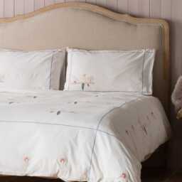 Graham and Green Bird Applique King Size Duvet Cover Set - thumbnail 1