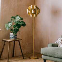 Graham and Green Spiro Floor Lamp - thumbnail 2