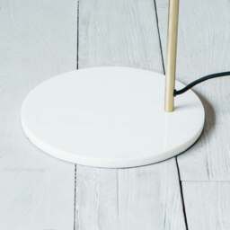 Graham and Green Kari Brass Floor Lamp - thumbnail 4