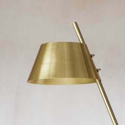 Graham and Green Kari Brass Floor Lamp - thumbnail 3