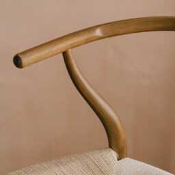 Graham and Green Emperor Natural Rattan Kitchen Stool - thumbnail 3