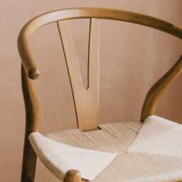 Graham and Green Emperor Natural Rattan Kitchen Stool - thumbnail 6